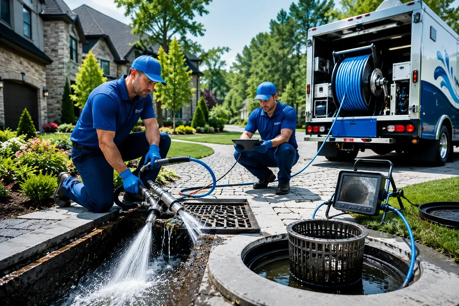 Local outdoor drain cleaning professionals in Caseville, MI