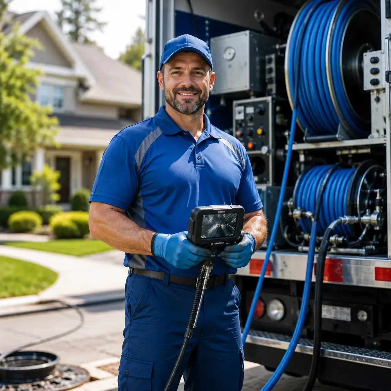 Local outdoor drain cleaning specialists in Caseville, MI
